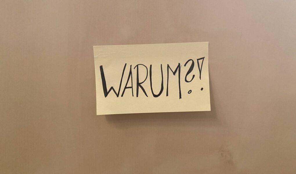 Die Frage nach dem Warum