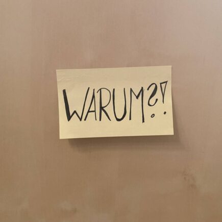 Die Frage nach dem Warum