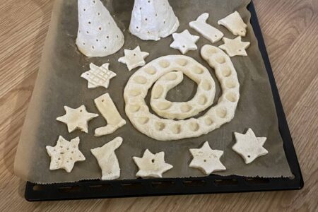 Salzteig Adventsbastellei