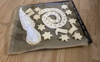 Salzteig Basteleien für die Winter-&Adventszeit