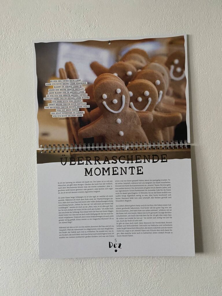 Adventskalender Beispielbild