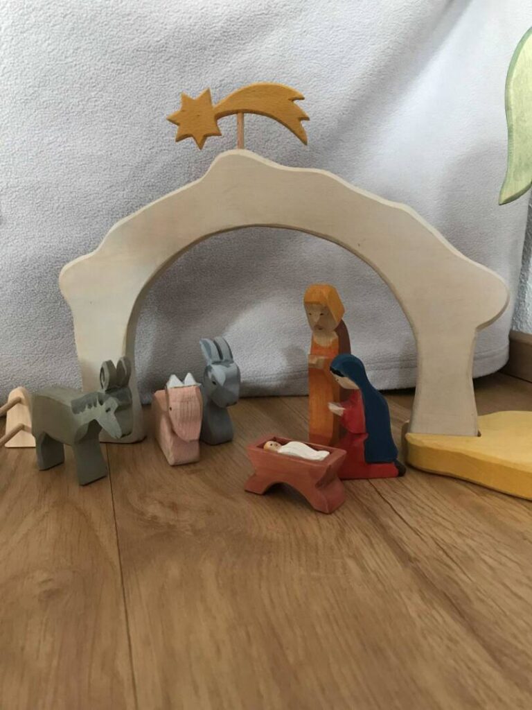 Weihnachtskrippe - Adventskalender
