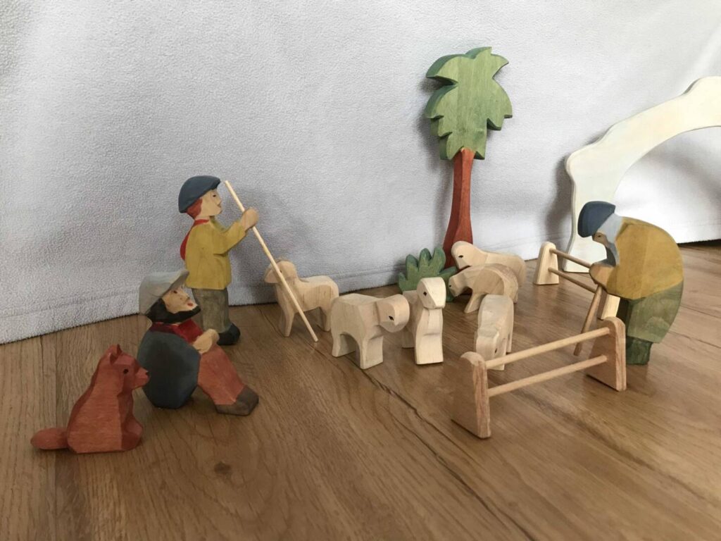 Weihnachtskrippe - Adventskalender