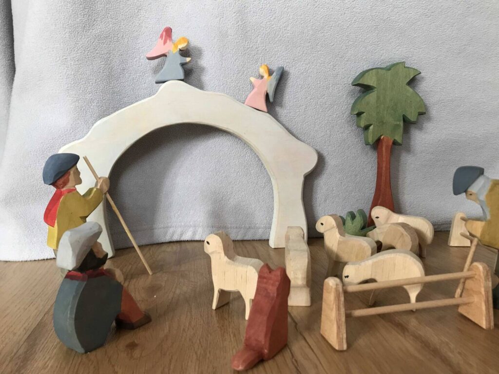 Weihnachtskrippe - Adventskalender