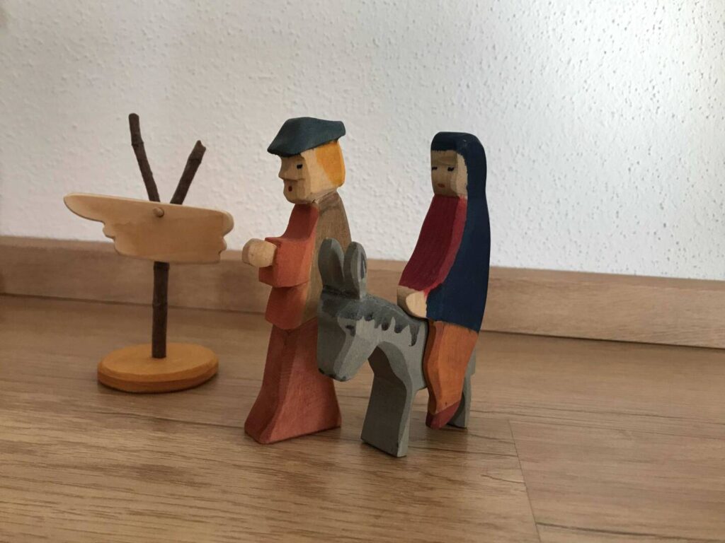 Weihnachtskrippe - Adventskalender