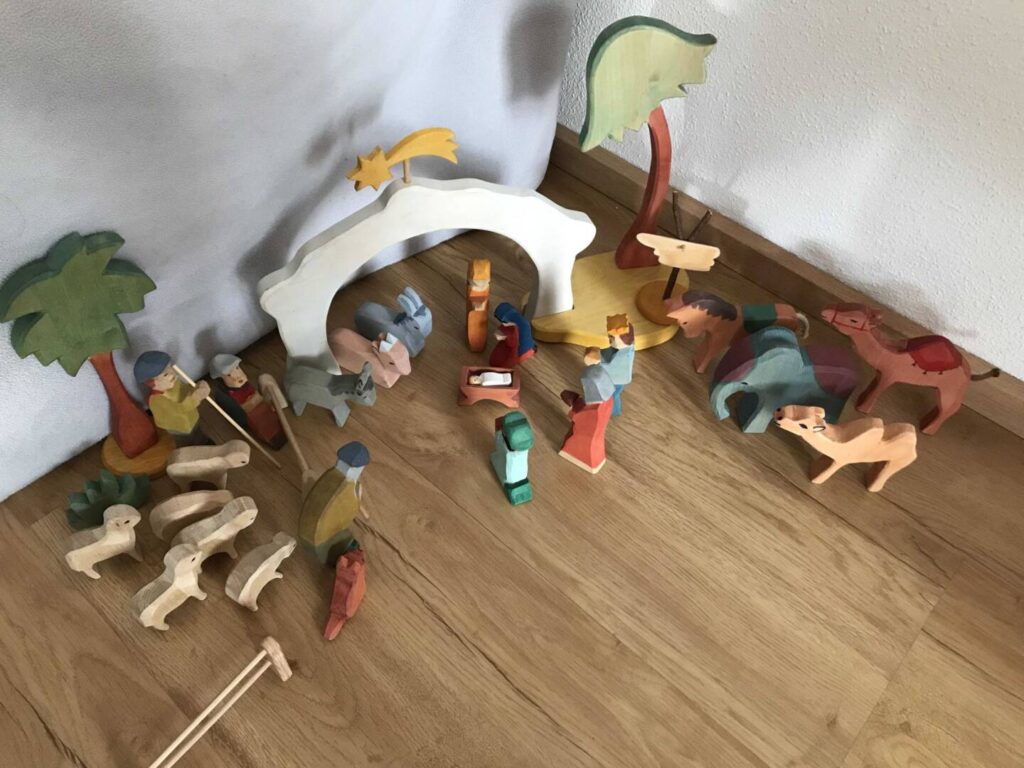Weihnachtskrippe - Adventskalender