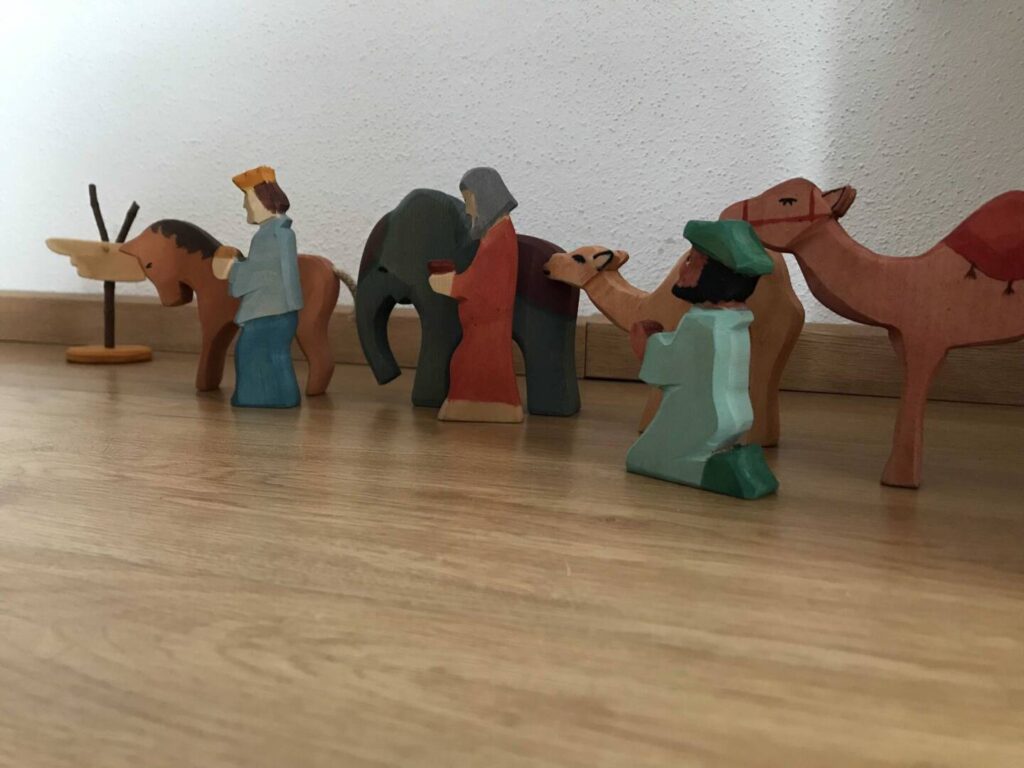 Weihnachtskrippe - Adventskalender