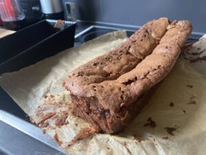 Rotweinkuchen fertig