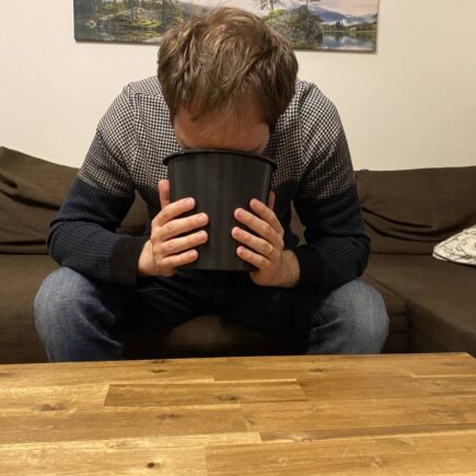 Ein Vater hat Magendarm - kann man dafür Dankbar sein?