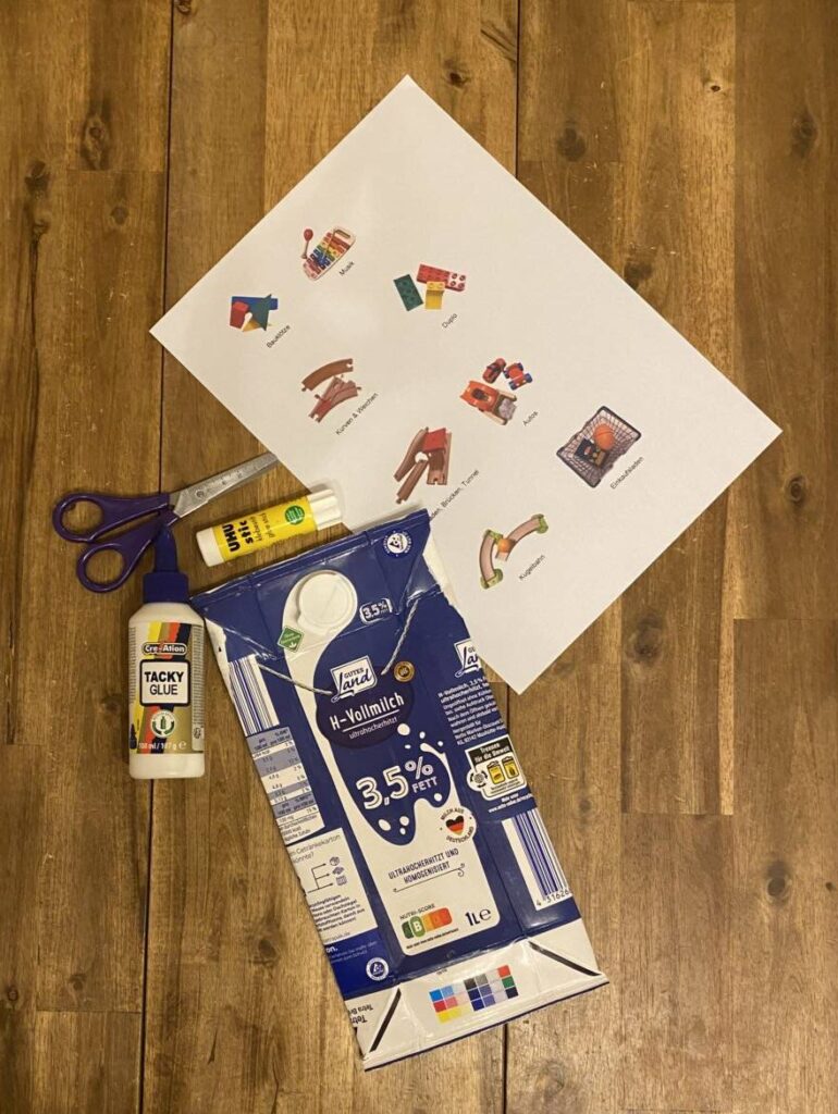 Material für Label für Spielzeug