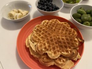 gemeinsam waffeln backen