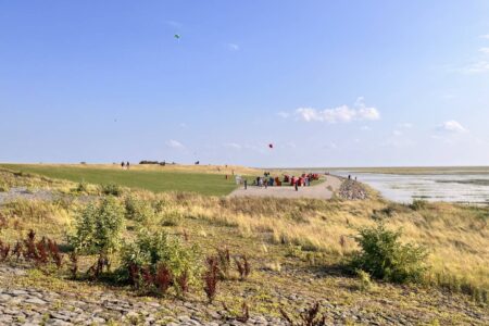 Deich in Friedrichskoog