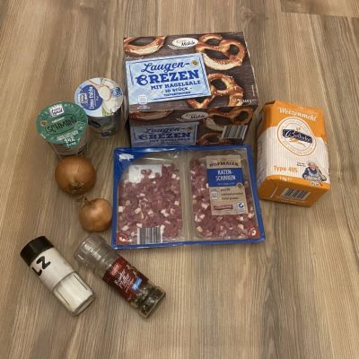 Zutaten Flammkuchenfladen Zutaten Flammkuchenfladen